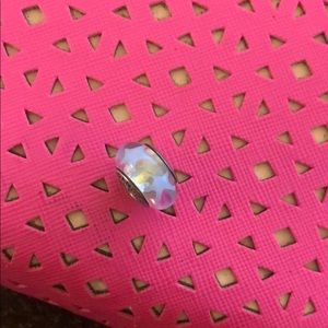 Pandora Murano glass charm periwinkle
